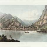 GERNING, Baron Johann Isaak von (1767-1837) - A Picturesque Tour along the Rhine from Mentz to Cologne. London: R. Ackermann, 1820 [tavole con filigrane datate 1816-17; testo con filigrane del 1817]. - Foto 1
