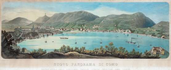 RIGHINI, Luigi - ELENA - Nuovo Panorama di Como dedicato agli amatori delle amene sponde del Lario - фото 1