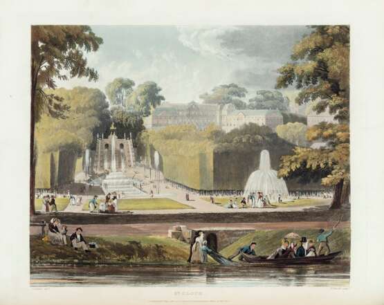 SAUVAN, Jean Baptiste Balthazar (b.1780) - Picturesque Tour of the Seine from Paris to the Sea. London: L. Harrison for R. Ackermann, 1821 [filigrane 1818-1820]. - photo 4