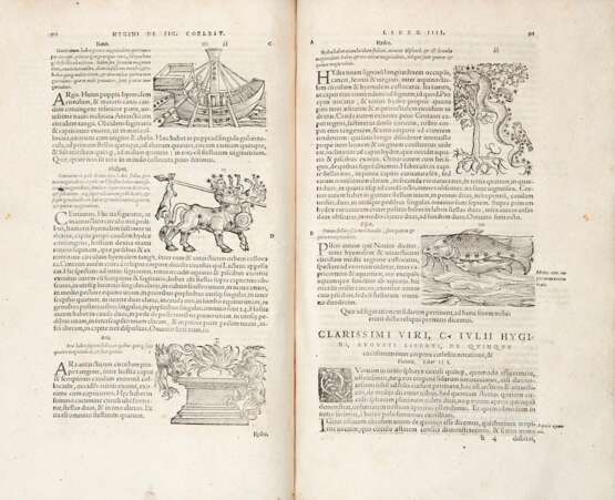IGINO, Gaio Giulio (ca. 64 B.C. - 17 A.D.) - Fabularum Liber. Basel: Hervagiana, 1570. - фото 1