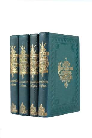 JOHNSTONE, William Grosart, and Alexander CROALL - The Nature-Printed British Sea-Weeds. London: Bradbury and Evans, 1859-60. - Foto 5