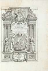 PALLADIO, Andrea (1518-1580) - I quattro libri dell'architettura. Venice: Domenico De Franceschi, 1570 [ma Venezia, Giambattista Pasquali, circa 1768]. 