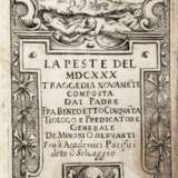 [PESTE] - CINQUANTA Benedetto. (1580-1635?) - La peste del 1630. Milan: [S.E., 1632]. - photo 1