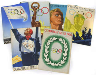 13 Hefte Olympische Spiele 1936 