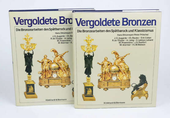 2 Bände Vergoldete Bronzen - фото 1