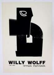 Ausstellungsplakat - Wolff, Willy 1988 