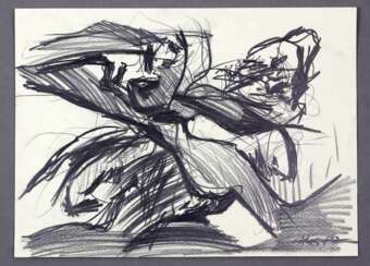 abstrakte Komposition - Stelzer, Andreas 1987 