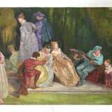 Watteau Malerei unbekannter Künstler - photo 1