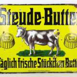 Emailleschild *Steude Butter* Chemnitz - photo 1