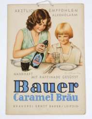 Werbetafel Brauerei Ernst Bauer 