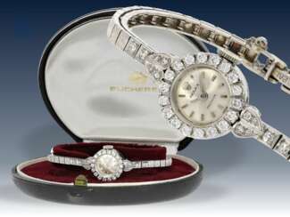 Armbanduhr: seltene vintage Rolex Precision, Sondermodell für Bucherer, mit Originalbox und Zertifikat von 1968
