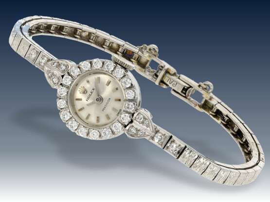Armbanduhr: seltene vintage Rolex Precision, Sondermodell für Bucherer, mit Originalbox und Zertifikat von 1968 - photo 2