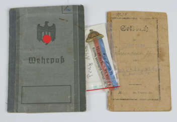 Soldbuch 1. WK / Wehrpass 2. Weltkrieg