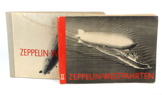 2 Sammelbilder Alben Zeppelin - photo 1