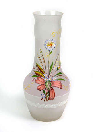 große handbemalte Vase - photo 1