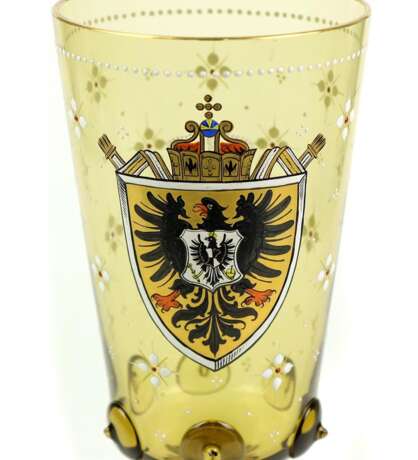 Historismus Wappen Pokal um 1880 - photo 2