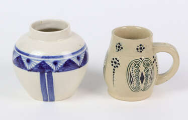 Keramik Becher und Vase