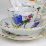 Meissen 6 Kaffeegedecke *Blume 3* - фото 3