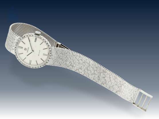 Armbanduhr: seltene vintage Herrenuhr mit hochwertigem Diamantbesatz, Omega De Ville, 70er Jahre - photo 3