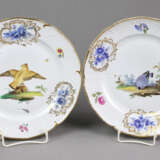 Meissen seltenes Tellerpaar um 1770 - photo 1