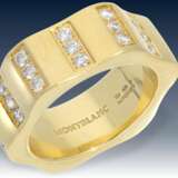 Ring: äußerst massiver und hochwertiger Designer-Brillant/Goldschmiedering aus dem Hause Montblanc - фото 1