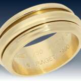 Ring: hochwertiger, ganz massiver Goldschmiedering, signiert Piaget - Foto 1