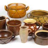 9 Teile Küchen Keramik um 1900/20 - Foto 1