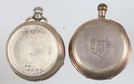 2 Taschenuhren um 1880/1900 - Foto 2