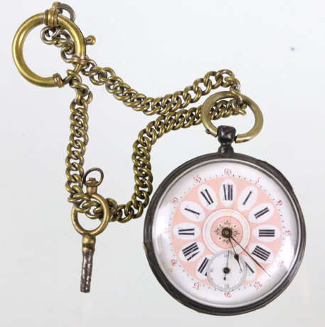 Schlüssel Taschenuhr 1870/80 - photo 1