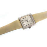 Diamant Armbanduhr Weissgold 585 - Foto 3