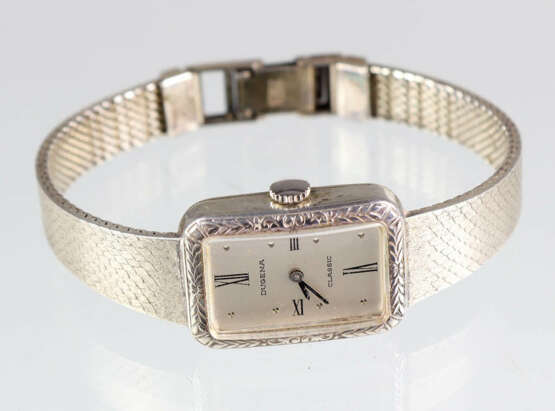 *Dugena* Damen Armbanduhr Silber - Foto 1