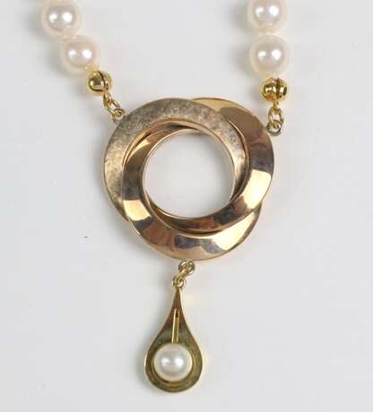 Design Gold Perl Collier Gelbgold 333 - фото 1