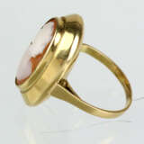 Kamee Ring Gelbgold 585 - photo 2