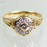 Brilllant Ring Gelbgold 585 - Foto 1