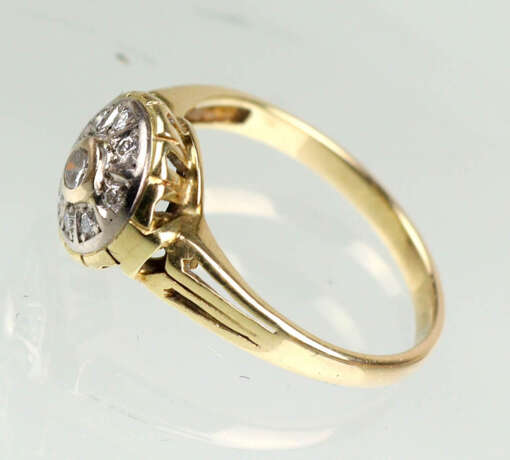 Brilllant Ring Gelbgold 585 - Foto 2