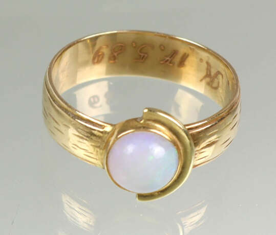 Opal Ring Gelbgold 585 - фото 1