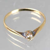 Brillant Ring Gelbgold 333 - photo 1