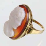 Kamee Ring Gelbgold 585 - фото 2