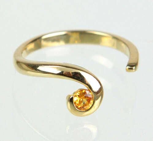 Spessartin Ring Gelbgold 375 - фото 1