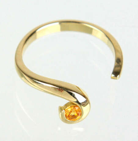 Spessartin Ring Gelbgold 375 - photo 2