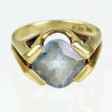 Ring mit Besatz Gelbgold 585 - photo 1
