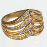 Diamant Ring Gelbgold 333 - photo 1