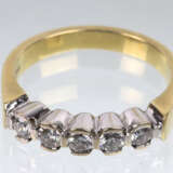 Brillant Ring - Gelbgold/WG 750 - photo 1