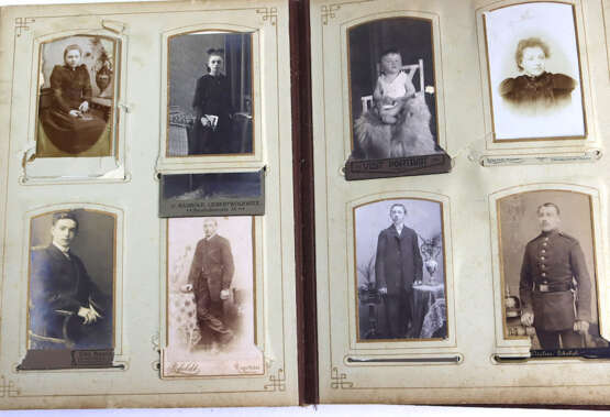 Jugendstil Fotoalbum um 1900 - Foto 5