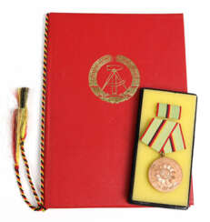 MDI Verdienstmedaille in Bronze mit Urkunde 