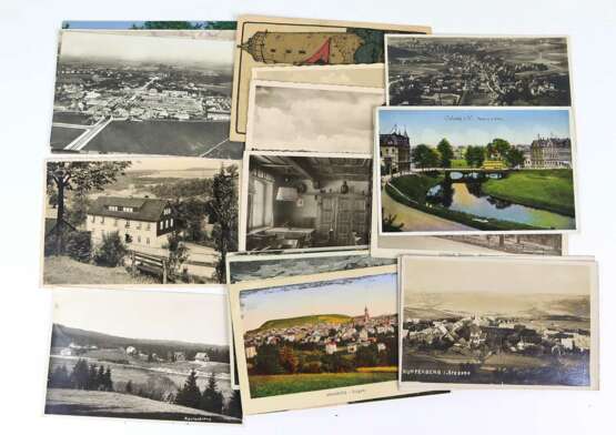 30 Postkarten Sachsen 1904/40 - Foto 1