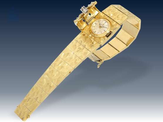 Armbanduhr: ausgefallene und sehr hochwertig gearbeitete vintage Cocktailuhr von Omega, ca.1960/65 - photo 4
