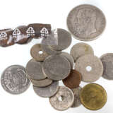 Kursmünzen Belgien 1862/1914 unter anderem - photo 1