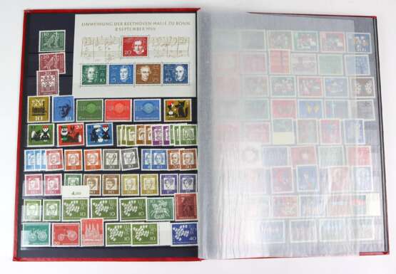 Briefmarke BRD 1959 bis 1976 - Foto 1