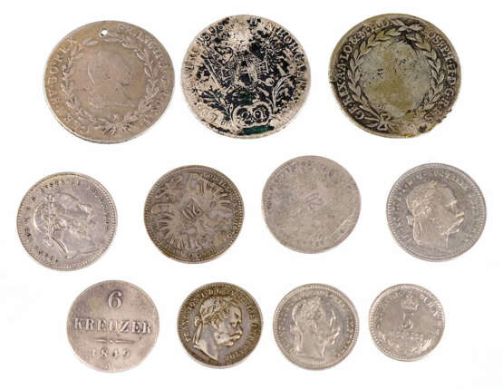 Kursmünzen Alt Österreich 1796/1872 - photo 1
